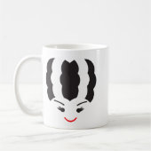 Bruid van Frankenstein Monster Halloween Kostuum 2 Koffiemok (Links)