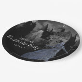 Bruid van Frankenstein vrijgezellenfeest Halloween Papieren Bordje (Gekanteld)