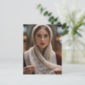 Bruid van het bos bedankkaart (Staand voorkant)