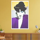 Bruid van Patrick Nagelstein Canvas Afdruk (Insitu (Woonkamer))