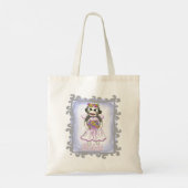 Bruid van Sock Monkey Tote Bag (Achterkant)
