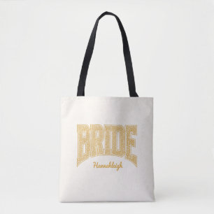 BRUID Varsity Sunset Ditzy Bloemen Reizen Tote Bag