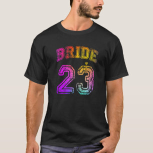Bruid Verloving Feest Bruid Matchen 2023 Honeymo T-shirt