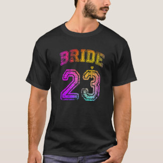 Bruid Verloving Feest Bruid Matchen 2023 Honeymoon T-shirt
