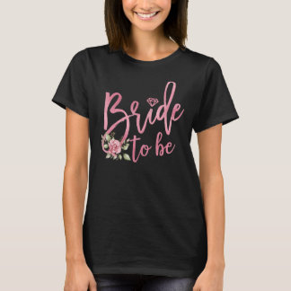 Bruid Verloving Huwelijk Bachelorette Feest Bruid T-shirt