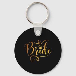 Bruid Verlovingsfeest Bruidsjurk Honeymoon Trouwju Sleutelhanger