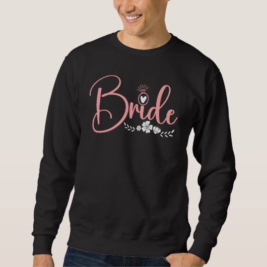 Bruid Verlovingsfeest Bruiloft Bruidsmeisjes Trui (Voorkant)