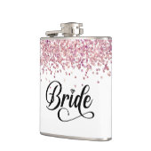 Bruid Vinyl Omwikkelde Flask Heupfles (Links)