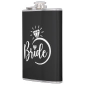 Bruid Vinyl Omwikkelde Flask Heupfles (Links)