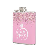 Bruid Vinyl Omwikkelde Flask Heupfles (Links)