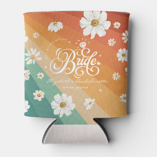 Bruid | vrijgezellenfeest verjaardagsfeestje Perso Blikjeskoeler (Voorkant)