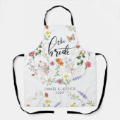 Bruid Wild Flowers  All-Over Print Schort (Voorkant)