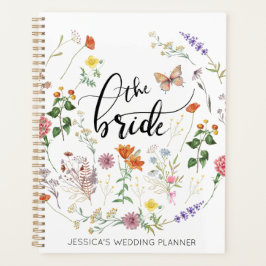 Bruid Wilde Bloemen  Naam Bruiloft Planner