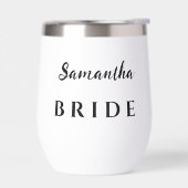 bruid wine tumbler (Links)
