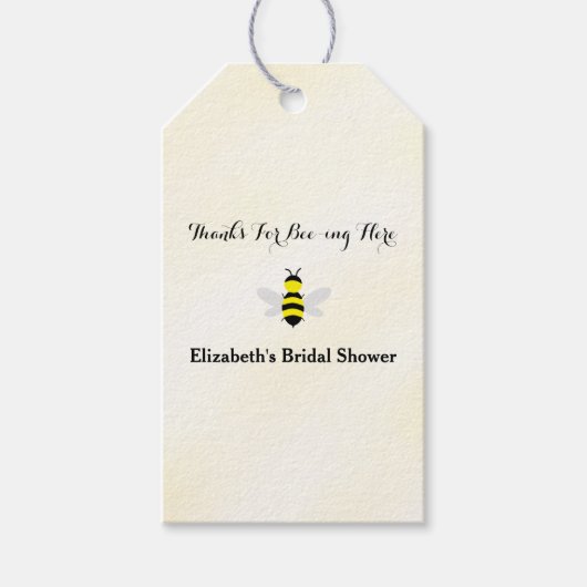 Bruid Wordt Bruid Bruidsfeest Cadeaulabel (Voorkant)