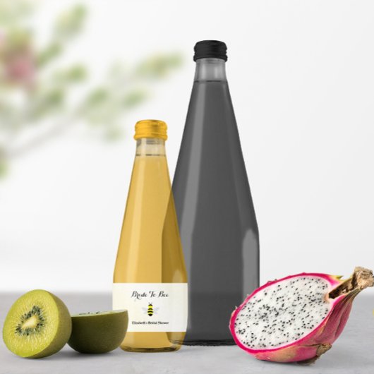 Bruid Wordt Bruid Bruidsfeest Waterfles Etiket