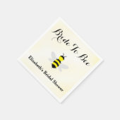 Bruid Wordt Bruiloft Bruidsfeest Servet (Hoek)