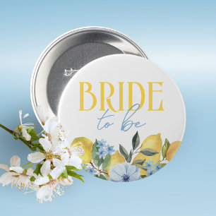 Bruid Wordt Lemmetje Bruiloft Knop Ronde Button 5,7 Cm