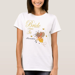 Bruid Wordt Persoonlijk Bruidsjurk T-shirt