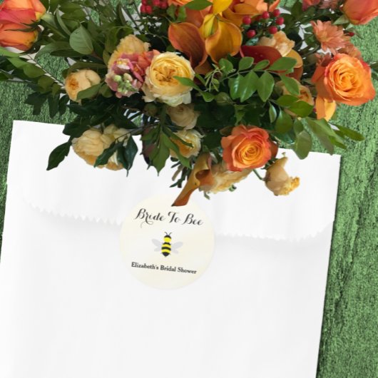 Bruid Wordt 'T Bruidsmeisje Bruidsfeest Ronde Sticker