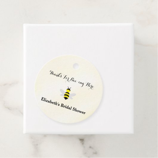 Bruid Wordt 'T Bruidsmeisjesfeest Bedankjes Labels (In situ)