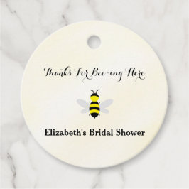 Bruid Wordt 'T Bruidsmeisjesfeest Bedankjes Labels