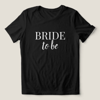 Bruid Wordt Zwart & Wit T-Shirt