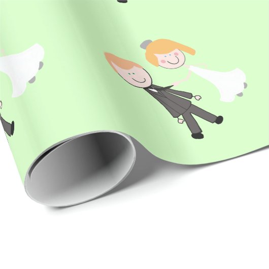 bruidebruinbruidenteam cadeaupapier (Rol Hoek)