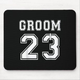 Bruidegom 2023 Verloving Feest Matching Honeymoon Muismat