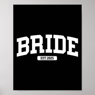Bruidegom 2025 Just Married Couples Verloving W Poster