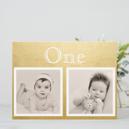 Bruidegom aangepaste leeftijd gouden tafelnummer (Staand voorkant)