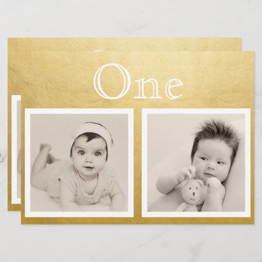 Bruidegom aangepaste leeftijd gouden tafelnummer (Voorkant / Achterkant)