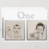 Bruidegom aangepaste leeftijd zilveren tafelnummer (Voorkant / Achterkant)