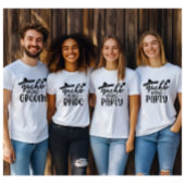 Bruidegom Bachelorfeest Groep T-shirt