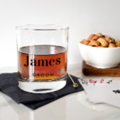 bruidegom beste man groomsman bruiloft whisky glas