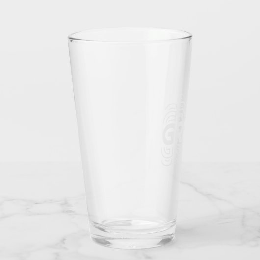 Bruidegom Bier Glas (Rechts)
