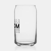 Bruidegom blikvorm glas (Links)
