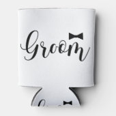 Bruidegom-Boordje Huwelijk,-Bachelorfeest Blikjeskoeler (Voorkant)