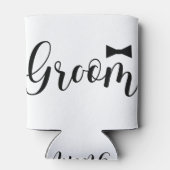 Bruidegom-Boordje Huwelijk,-Bachelorfeest Blikjeskoeler (Achterkant)