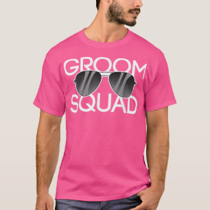 Bruidegom Bril Trouw Verlovingsfeest T-Shirt