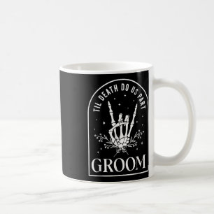 Bruidegom Bruid Skeleton Rock Hand Paren Trouwzaal Koffiemok