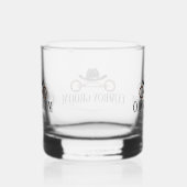 Bruidegom Cowboy  Whisky Glas (Rechts)