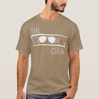 Bruidegom Crew Team Trouw Beste Man Bachelor Party T-shirt