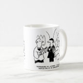 Bruidegom denkt dat Vicar een opgraving naar hem h Koffiemok (Voorkant rechts)