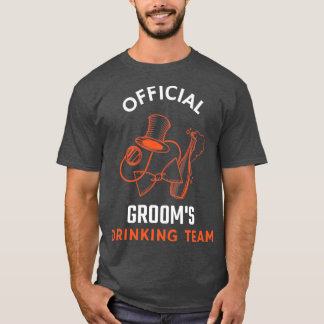 Bruidegom Drinkteam 2 T-shirt