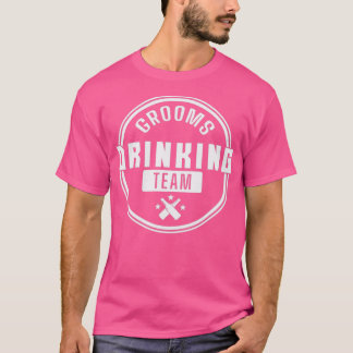 Bruidegom Drinkteam Bruidegom T-shirt