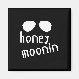 Bruidegom en bruid Honey Moonin koppels bruiloft g Magneet