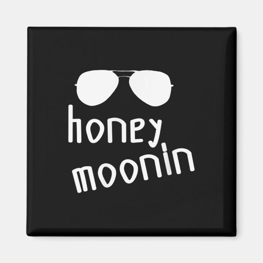 Bruidegom en bruid Honey Moonin koppels bruiloft g Magneet (Voorkant)