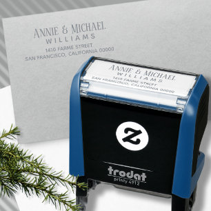 bruidegom familienaam contactadres  zelfinktende stempel