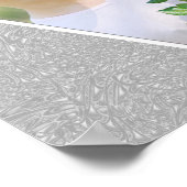 Bruidegom Foto Twee bruidegom trouwdag Tuxen Poster (Hoek)